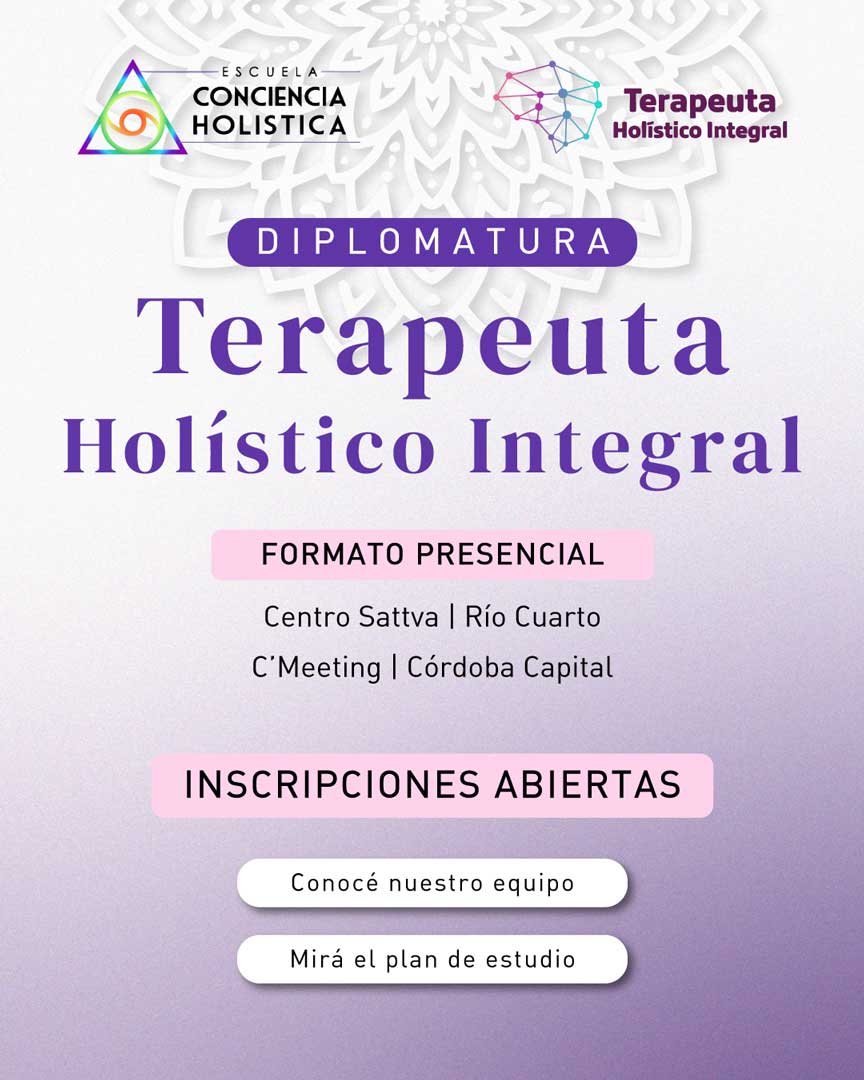 Diplomatura Terapeuta Holístico